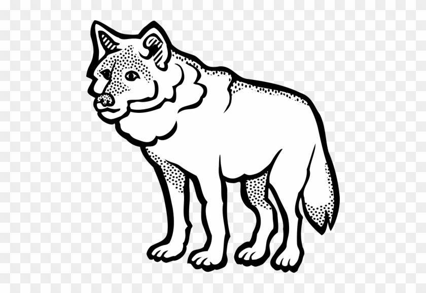 Vector Graphics - Wolf Clip Art #1344008