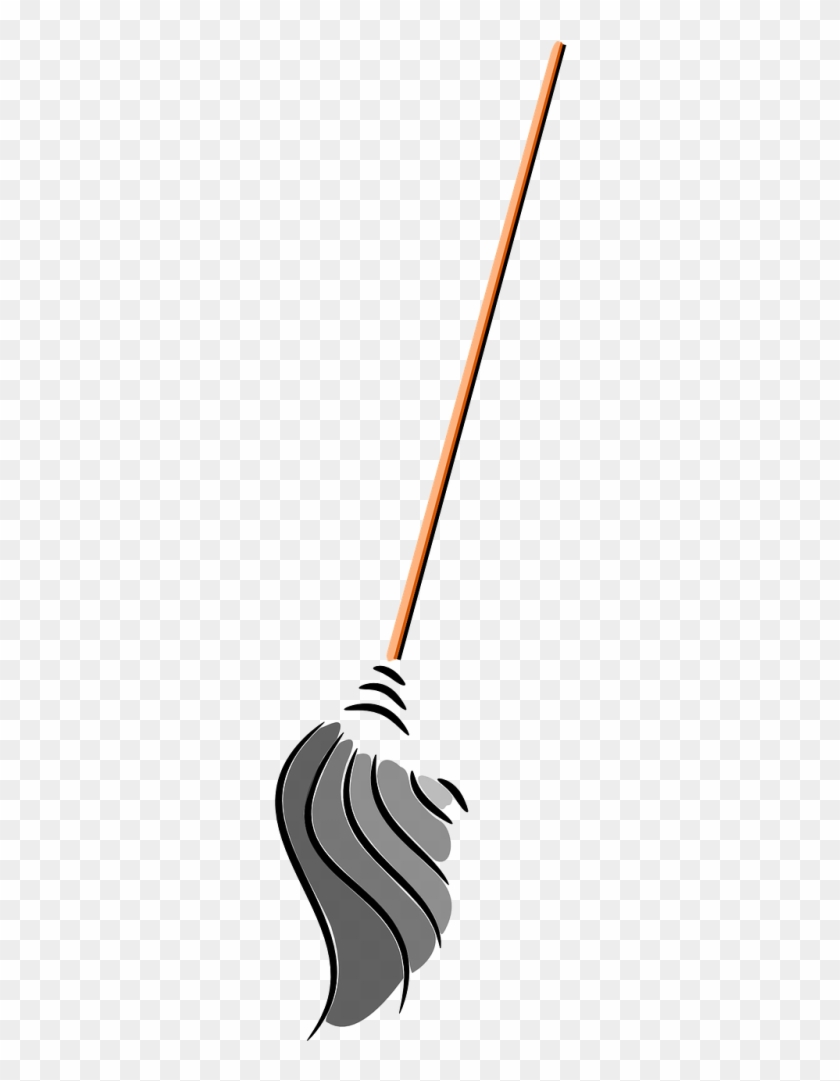 Housekeeping Clipart Sweep Mop - Mop Graphic #1344076