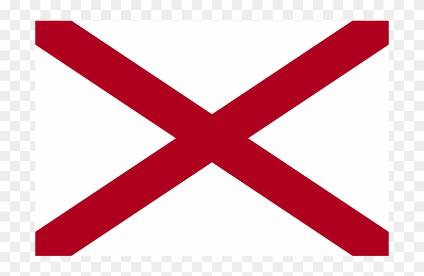 White And Red Confederate Flag #1344096
