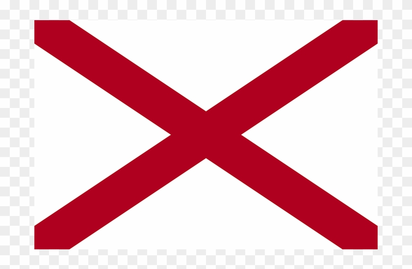 White And Red Confederate Flag #1344096