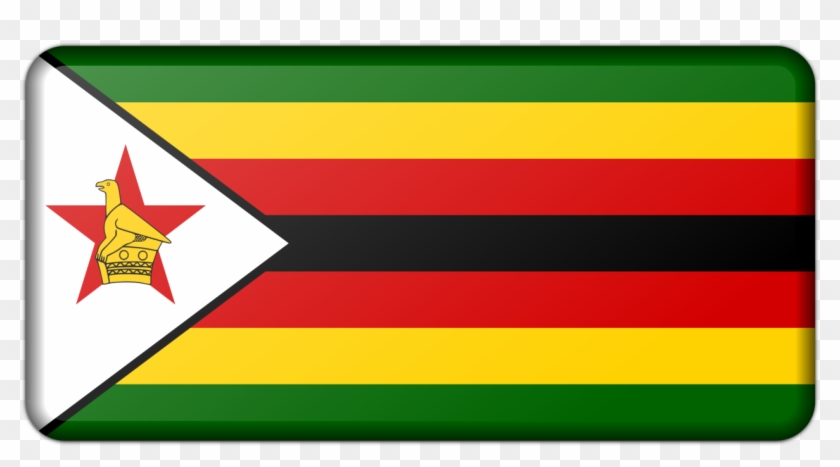 All Photo Png Clipart - National Zimbabwe Flag #1344111