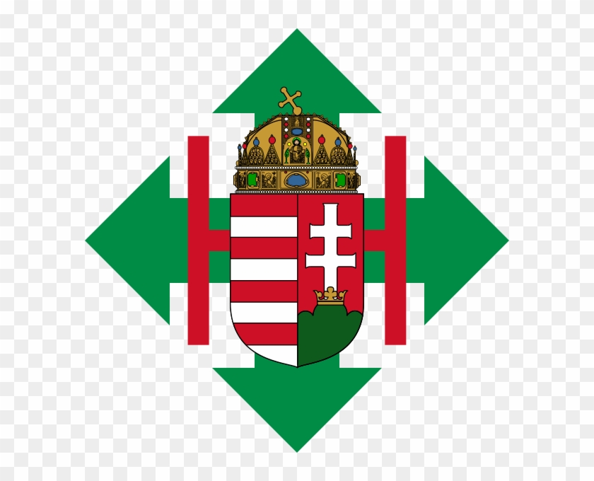 Image Flag Hungarian State - Hungarian Coat Of Arms #1344124
