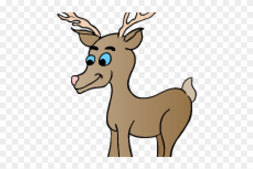 Deer Clipart Rain - Cartoon #1344179
