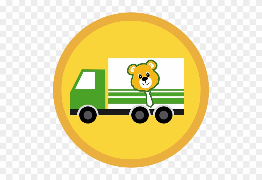 Free Pickup & Delivery - Cartoon #1344305