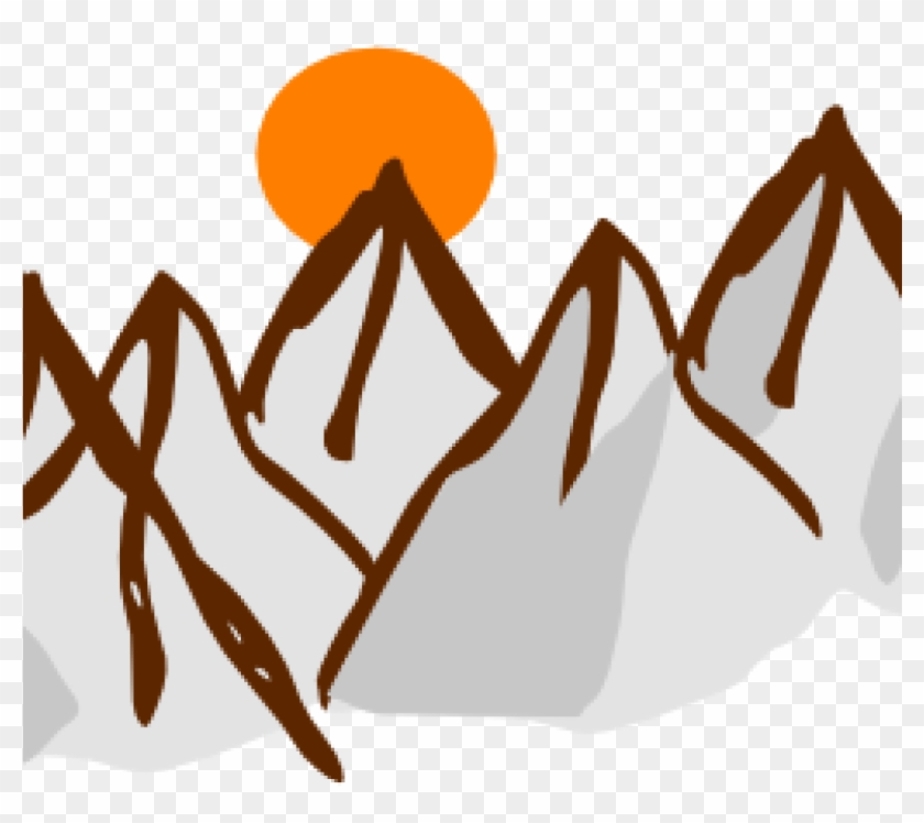 Mountain Range Clip Art Range Clipart Cute Borders - Mountain Range Free Png #1344308