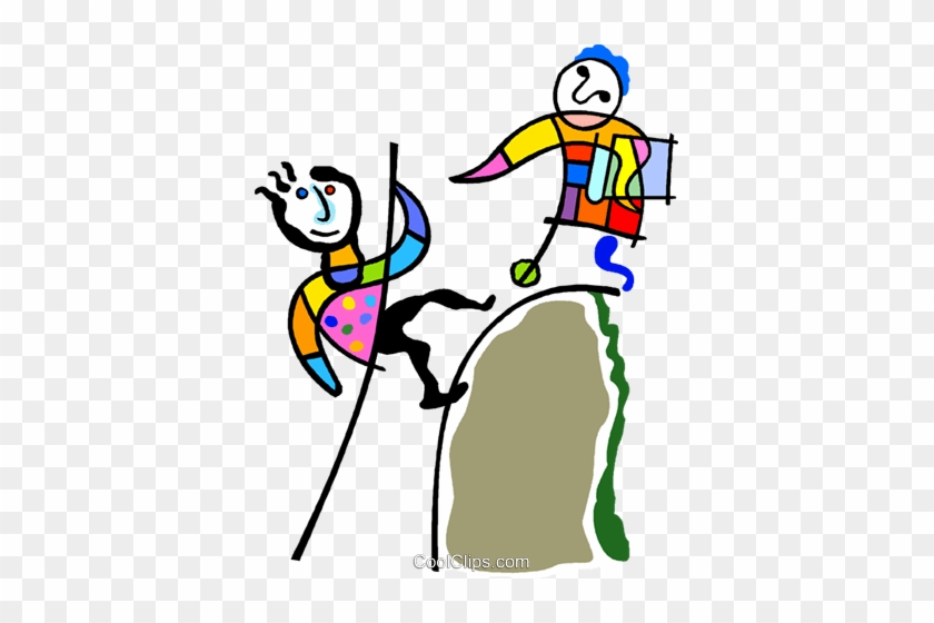 Mountain Climber Royalty Free Vector Clip Art Illustration - Popi El Alpinista #1344351