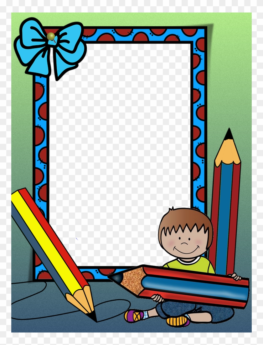 Boarder Designs, I School, Back To School, Borders - Picture Frame #1344428