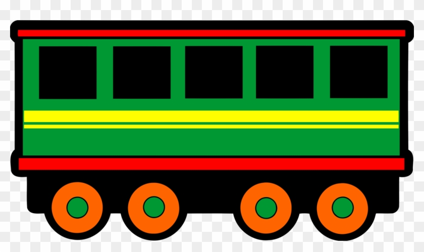 Rail Transport Passenger Car Train Classic Clip Art - Train Wagon Clipart #1344466