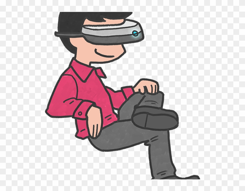 Esense - Virtual Reality Cartoon Png #1344483