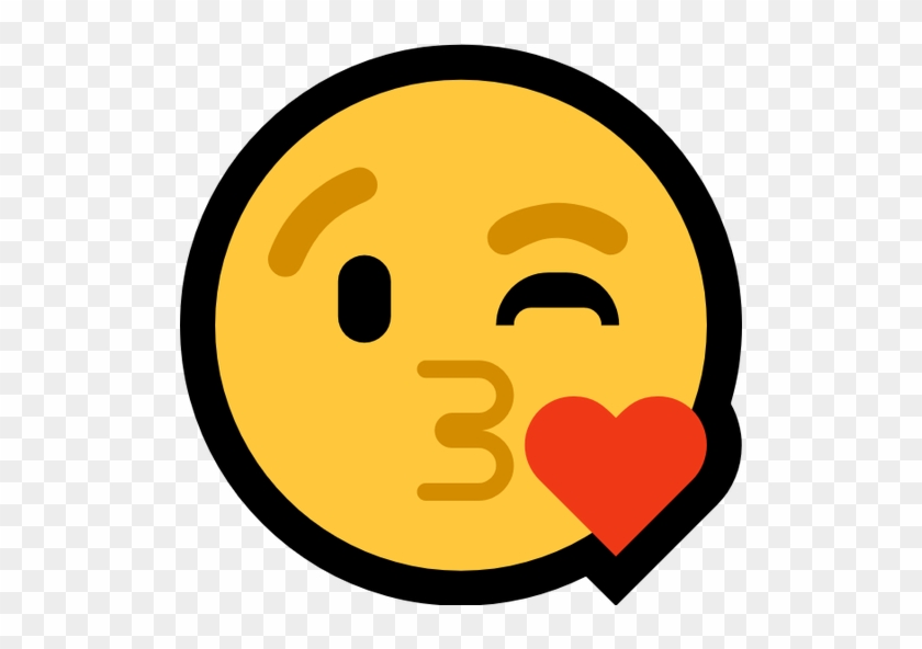 N/a - Microsoft Kiss Emoji #1344628