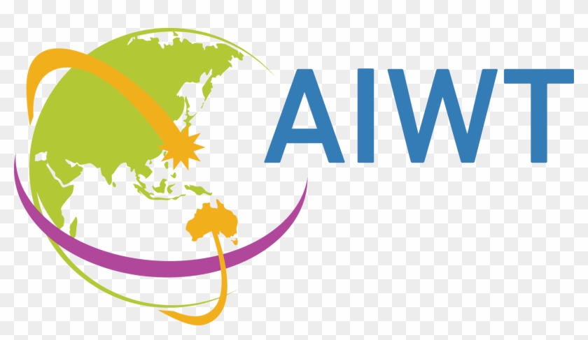 Aiwt Australia-international Institute Of Workplace - Anchor Necklace - Blue Anchor, Orange Rope #1344694