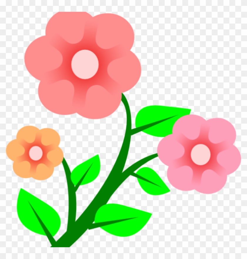 May Images Clip Art Mayday Clipart Clipart Panda Free - Cartoon Flowers Transparent #1344706