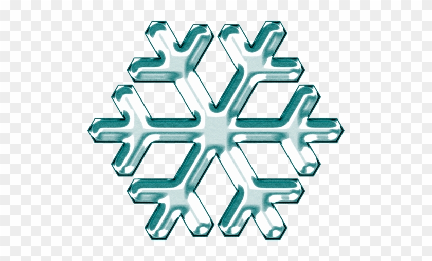 Winter Snowflake Clip Art - Colorfulness #1344716