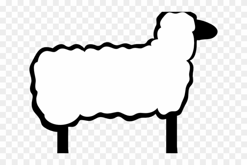 Lamb Clipart Simple - Sheep Clipart Transparent Background #1344739