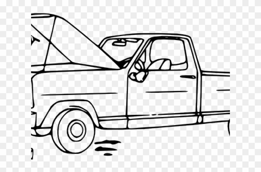 Engine Clipart Truck Mechanic - Oil Change Clip Art #1344767