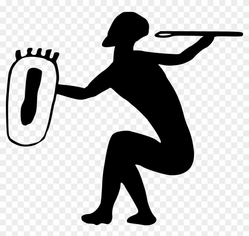 Black Football Helmet Clipart - Cave Painting Clip Art Free #1344771