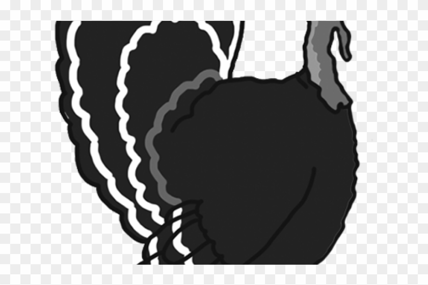 Drawn Turkey Clipart - Turkey Meat #1344777