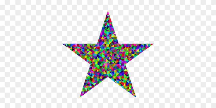 Star Polygons In Art And Culture Symbol Five-pointed - David Bowie Black Star Meaning #1344849