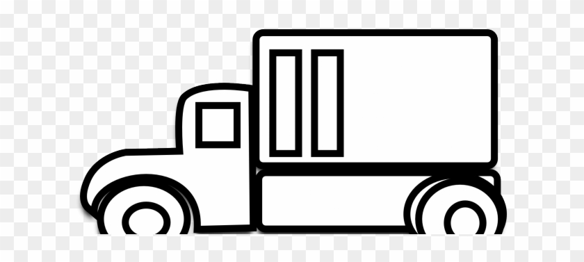 Fire Truck Clipart Long Truck - Car Clipart Black And White Free #1344872
