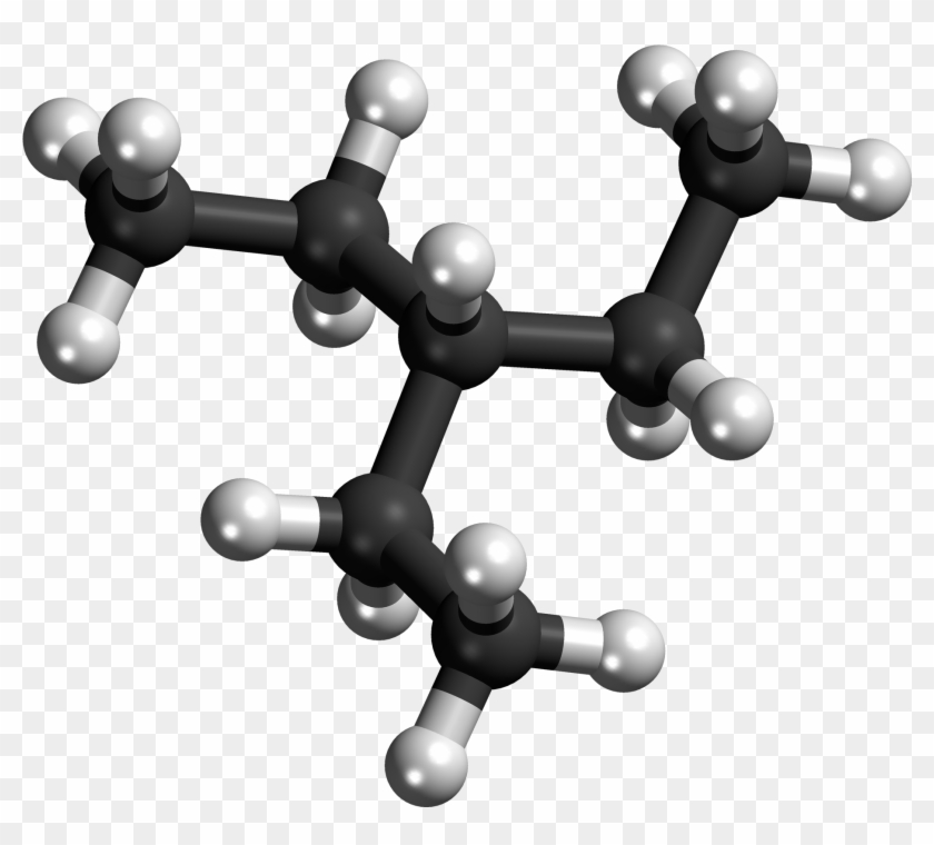 Black Atom Clipart Images Download - Molecules Png #1344883