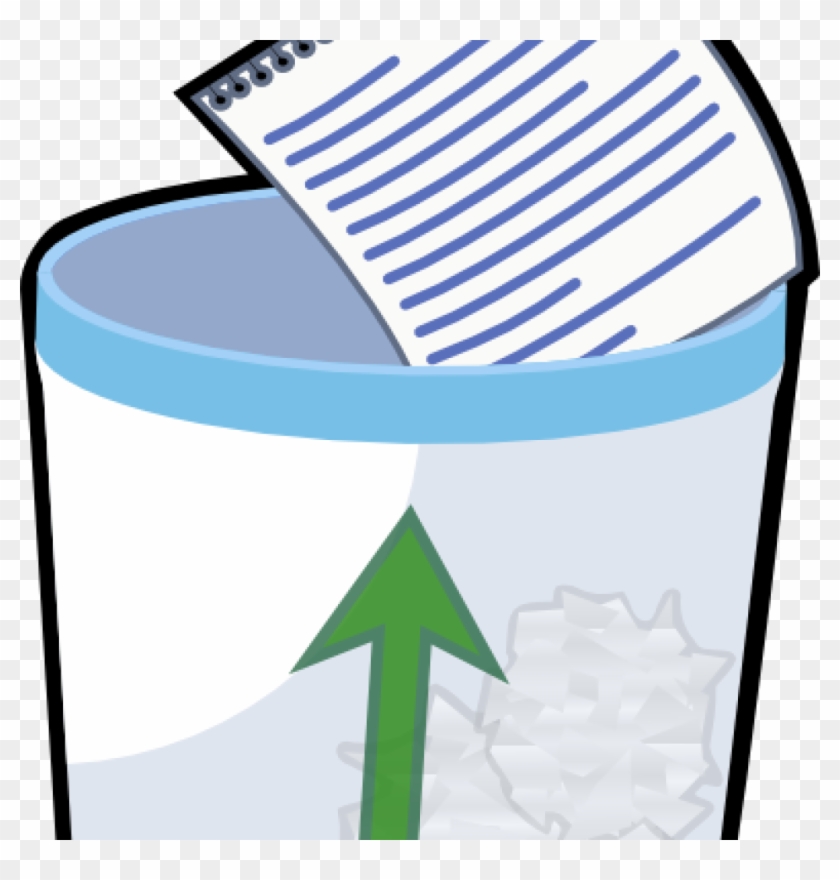Garbage Can Clip Art 19 Garbage Can Banner Transparent - Trashcan Clipart #1344932