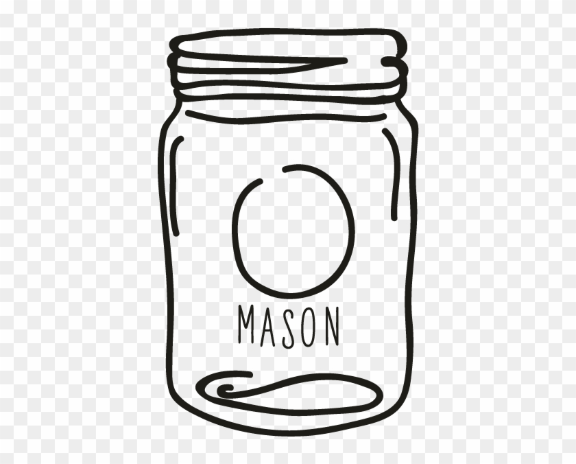 Smock Mason Jar 2 Motif - Smock Mason Jar 2 Motif #1345042