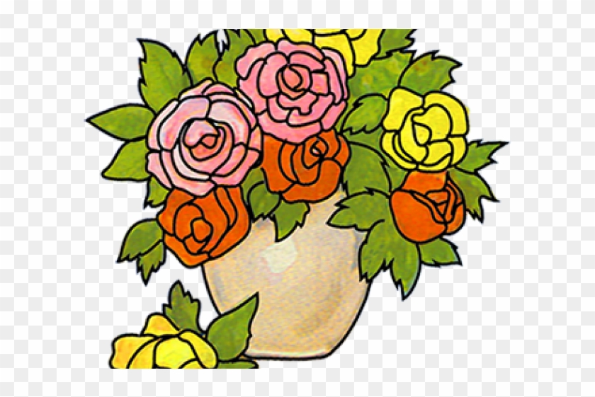 Pink Rose Clipart Copyright Free - Rose #1345222