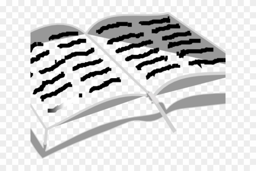 Scripture Clipart Open Bible - Open Bible Clip Art #1345253