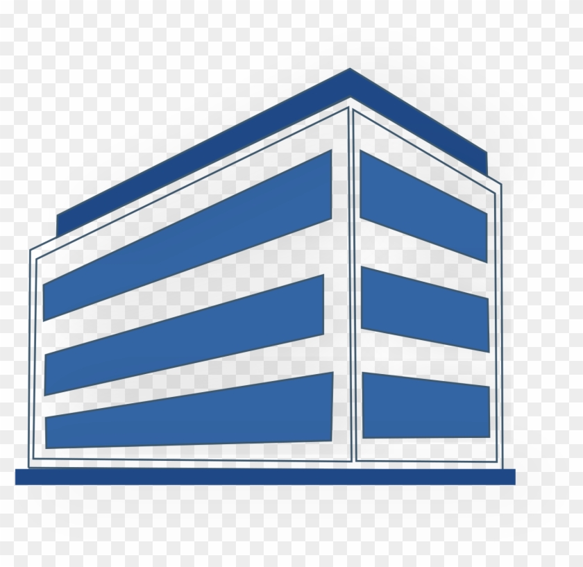 Open - Office Building Clip Art #1345275