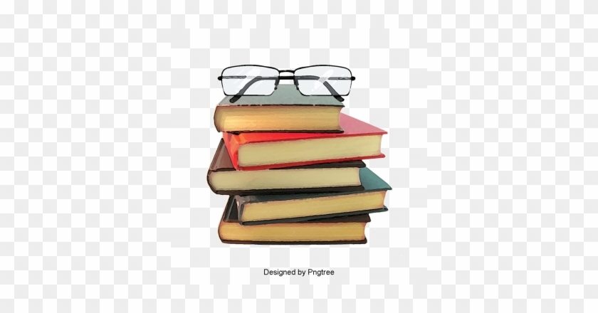 Glasses On A Pile Of Books, A Pile Of, Glasses, Open - English As A Second Language Reading Strategies #1345280