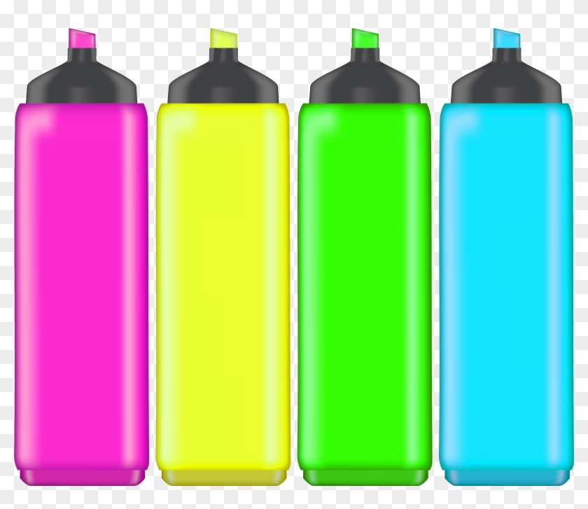 Highlight Markers Png Clip Art - Highlight Markers Png Clip Art #1345283