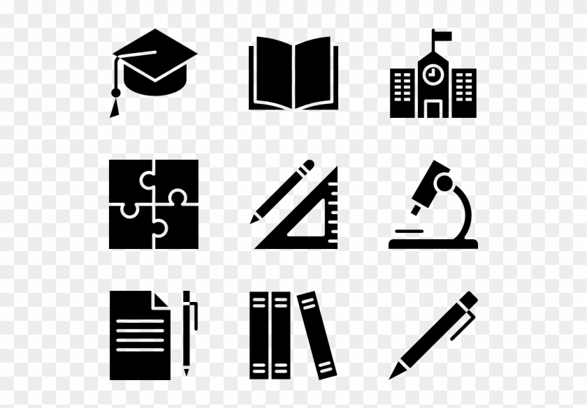 School - Classroom Icons #1345287