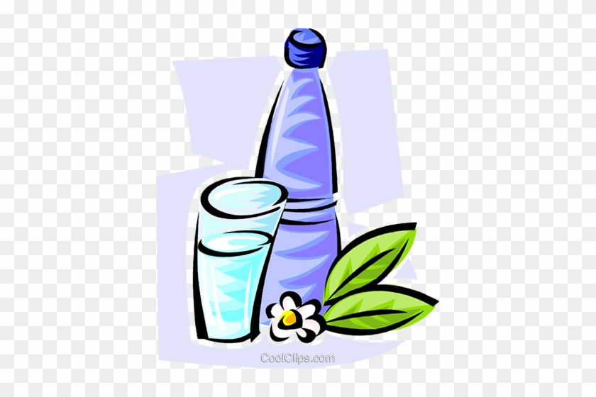Bottled Water Royalty Free Vector Clip Art Illustration - Illustration #1345318