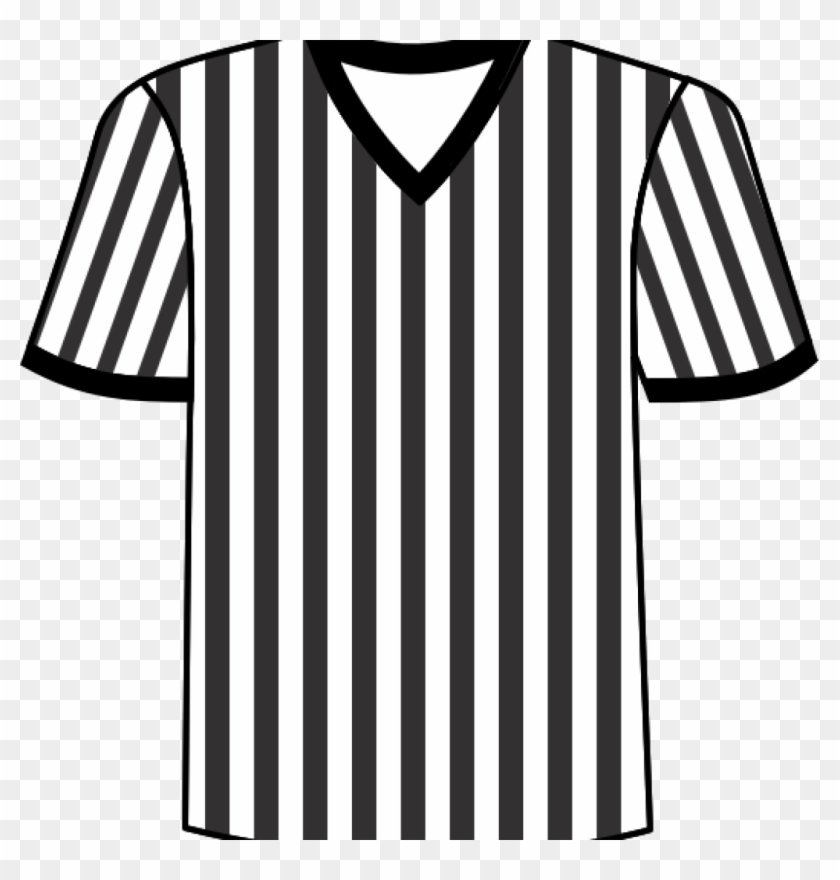 Sports Jersey Clip Art Referee Jersey Football Clipart - Referee Shirt Clipart #1345435