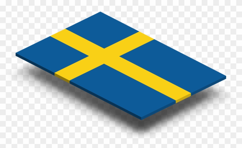 Sweden Flag In Rich Quality Definition - Marketing #1345443