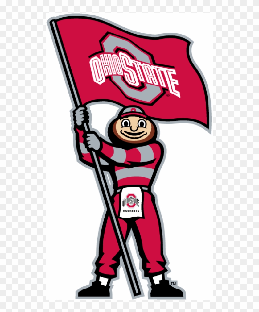 Ohio State Buckeyes Iron Ons - Ohio State Mascot Logo #1345524