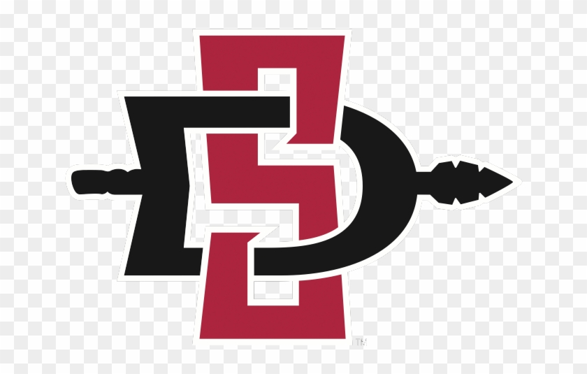 #3/#2 Ohio State Plays Host To San Diego State Today - San Diego State Football Logo #1345538