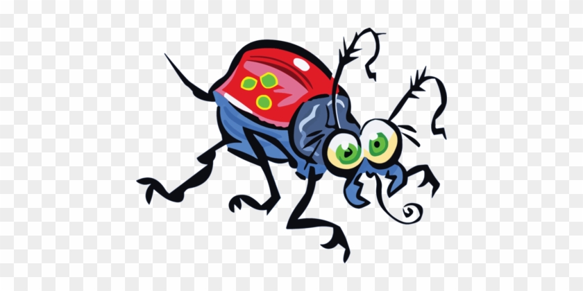 Beetle Computer Icons Drawing Line Art Scarabs - Cartoon Beetle Png #1345564