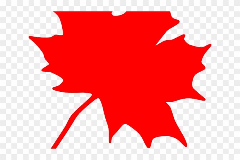 Maple Leaf Clipart Fall Leaves - Red Maple Leaf Clip Art #1345578