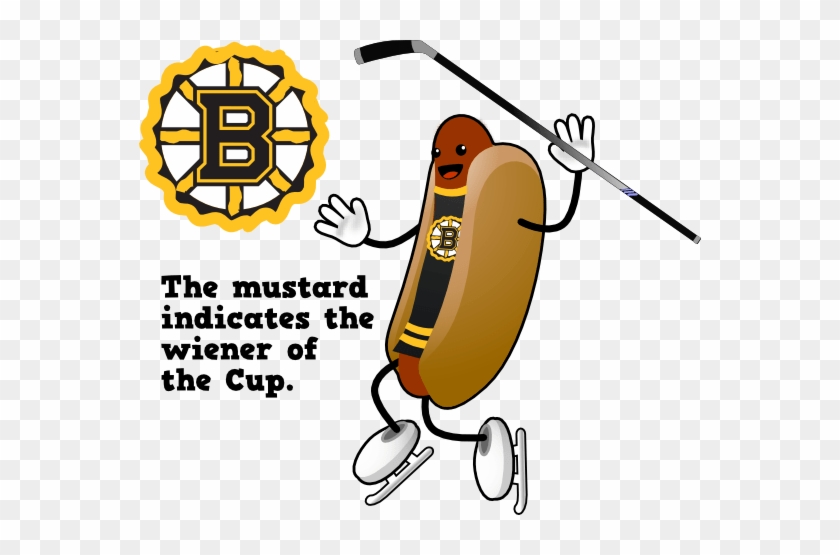 The Mustard Indicates The Weiner - Nhl Boston Bruins 2011 Stanley Cup Champions Black #1345627