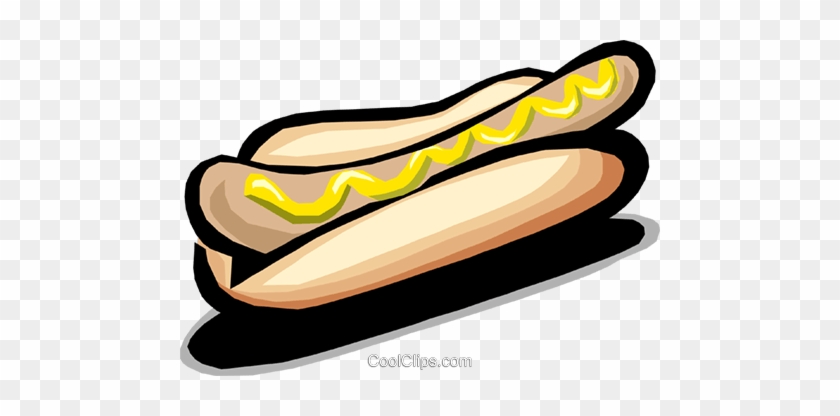 Hot Dog/frankfurter Royalty Free Vector Clip Art Illustration - Illustration #1345639