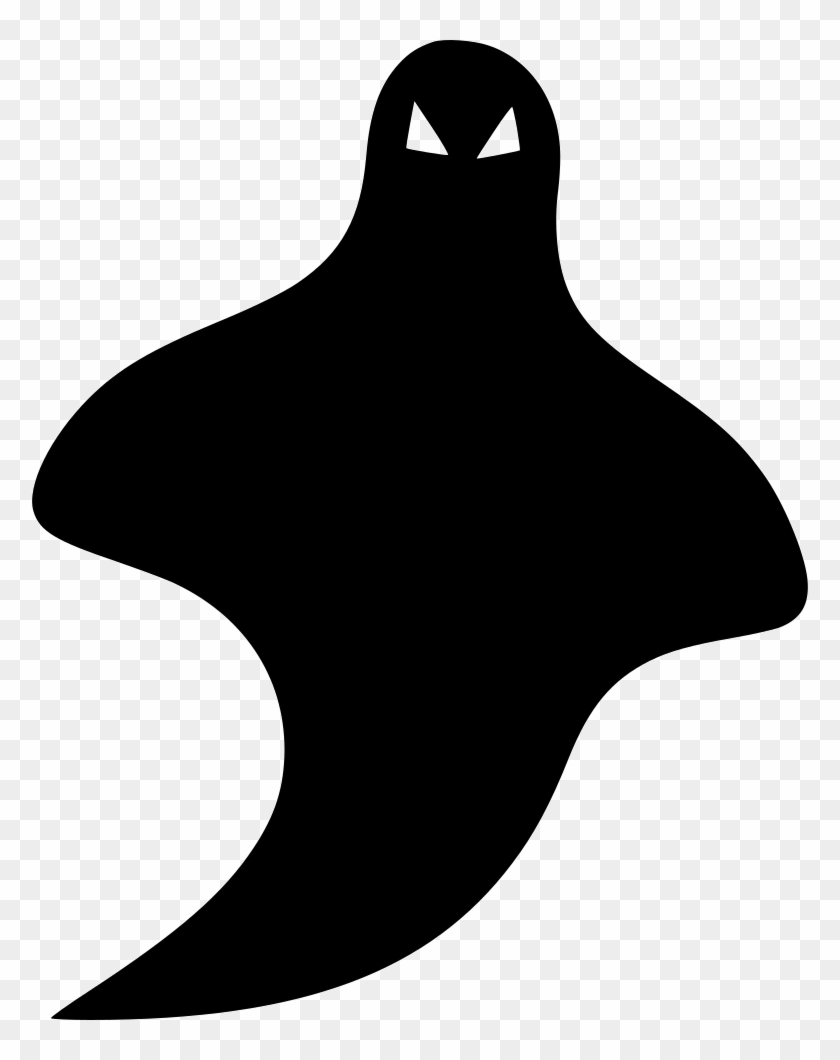 Halloween Ghost Vector Free Download Transparent Png - Halloween Ghost Black And White #1345674