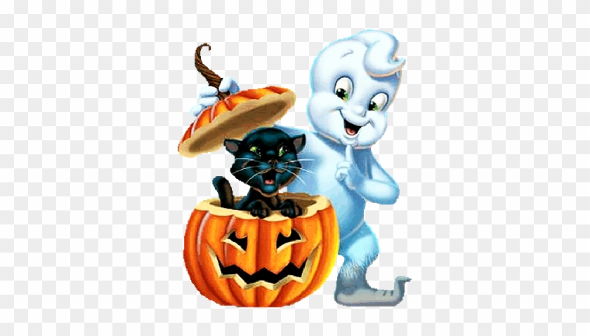 Halloween Funny Cartoon Ghosts Clip Art - Casper The Ghost Halloween #1345690