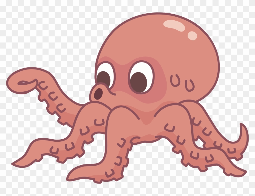 Medium Image Png - Octopus Clipart #1345748