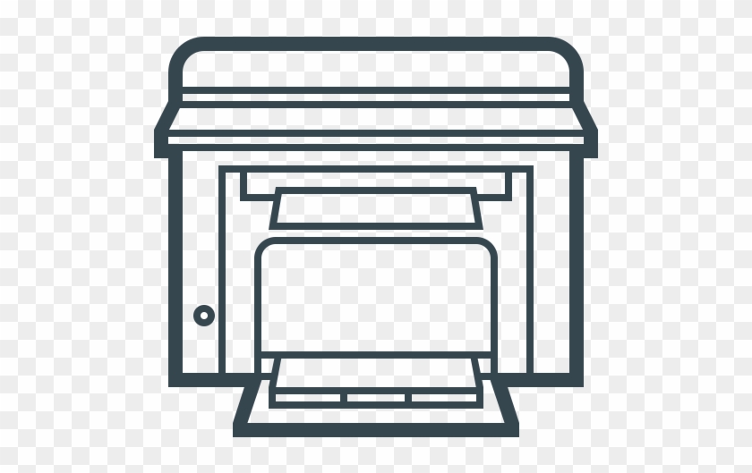 Copy Machine Clip Art - Mfp Icon #1345842