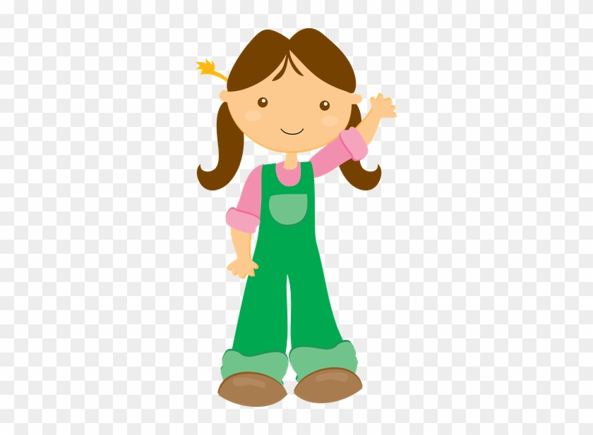 Selma De Avila Bueno - Farm Girl Clipart Png #1345925