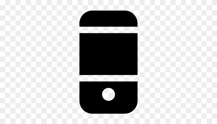 Black Cellphone Back Vector - Cell Case Icon Png #1345942