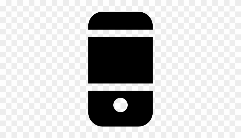 Black Cellphone Back Vector - Cell Case Icon Png #1345942