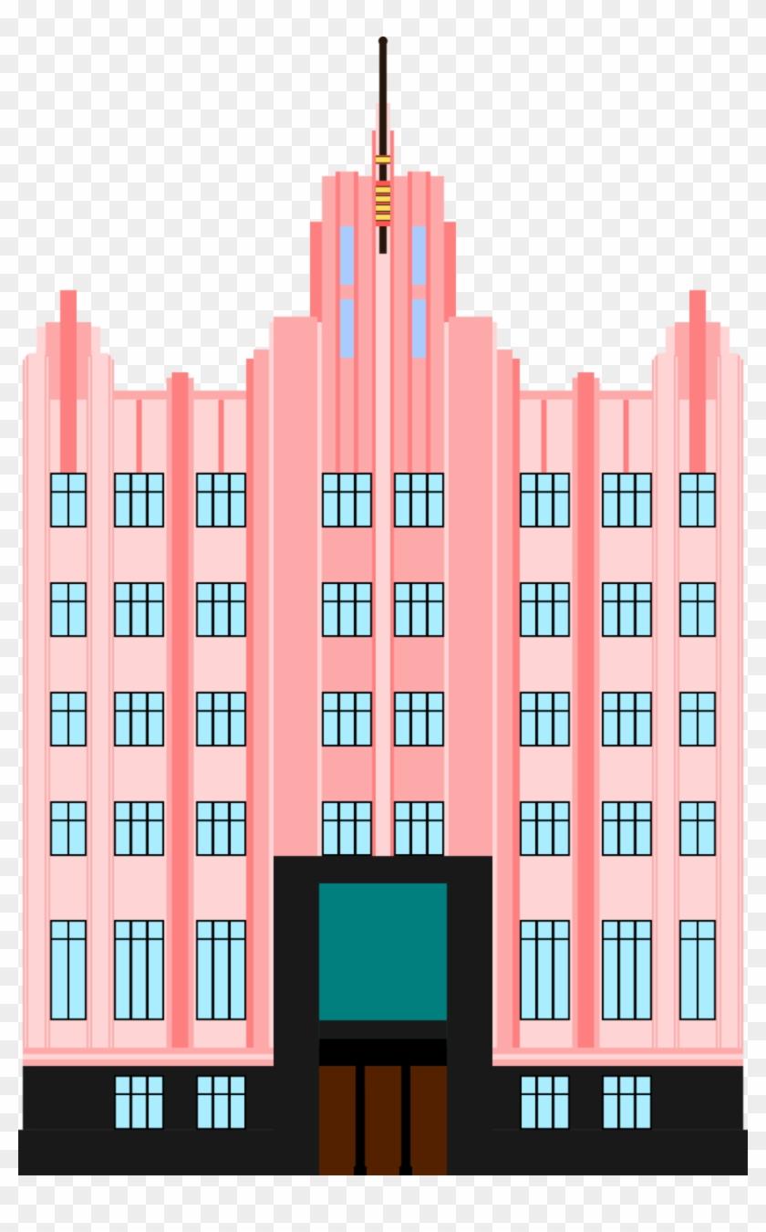 Art Deco Building Png Clipart Architecture Art Deco - Art Deco Building Png #1345989
