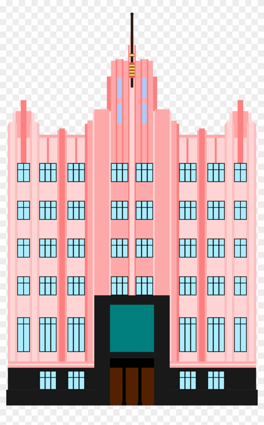 Art Deco Building Png Clipart Architecture Art Deco - Art Deco Building Png #1345989